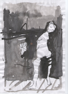 o.T.,2013, 21 x 30 cm, Tusche auf Papier